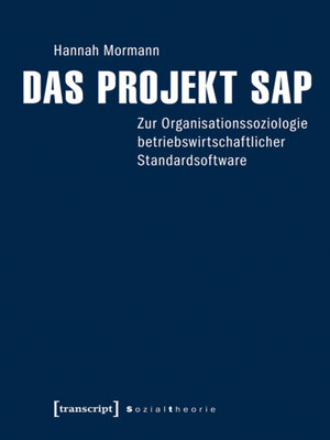 cover image of Das Projekt SAP